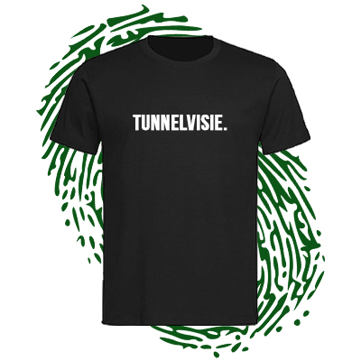 tunnelvisie t-shirt